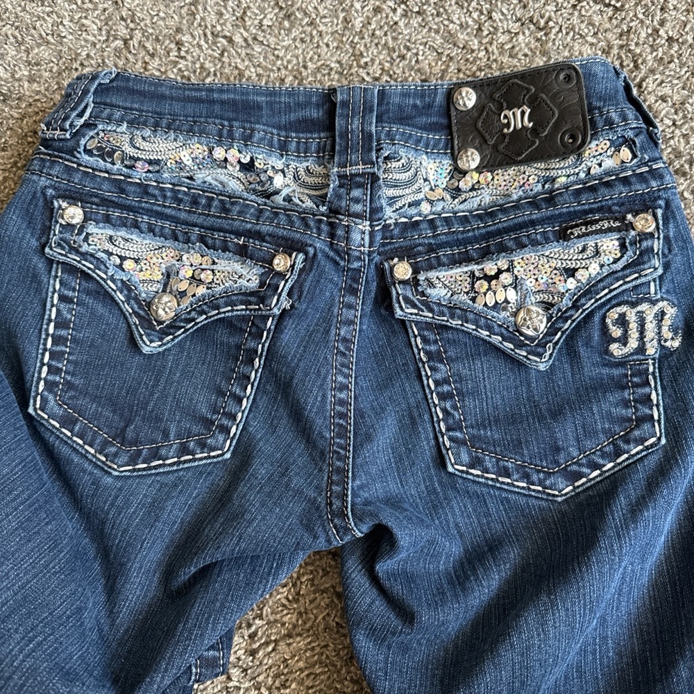Women's Blue Miss Me skinny Jeans